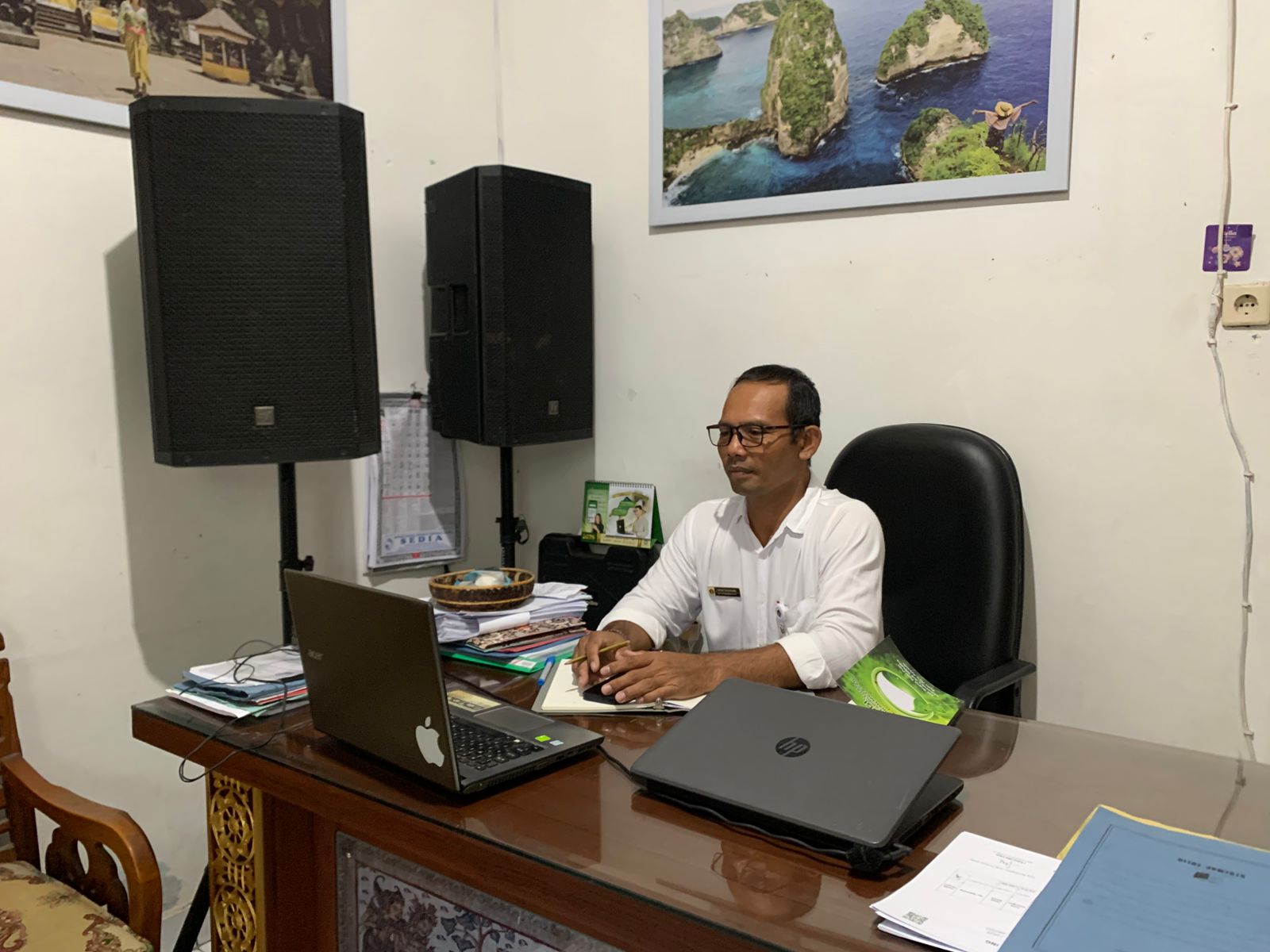 Pemkab Klungkung Dukung Diagnosa VKN PKN Tk. II 2025, Sekretaris Dinas Pariwisata Hadiri Kegiatan Daring