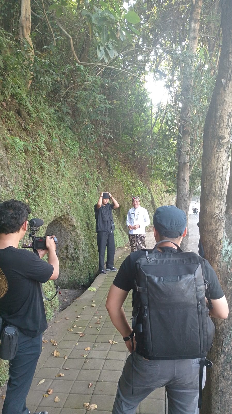 Shooting Promosi dan Wawancara Eksklusif Tentang Goa Jepang, Libatkan Dinas Kebudayaan dan Dinas Pariwisata Kabupaten Klungkung