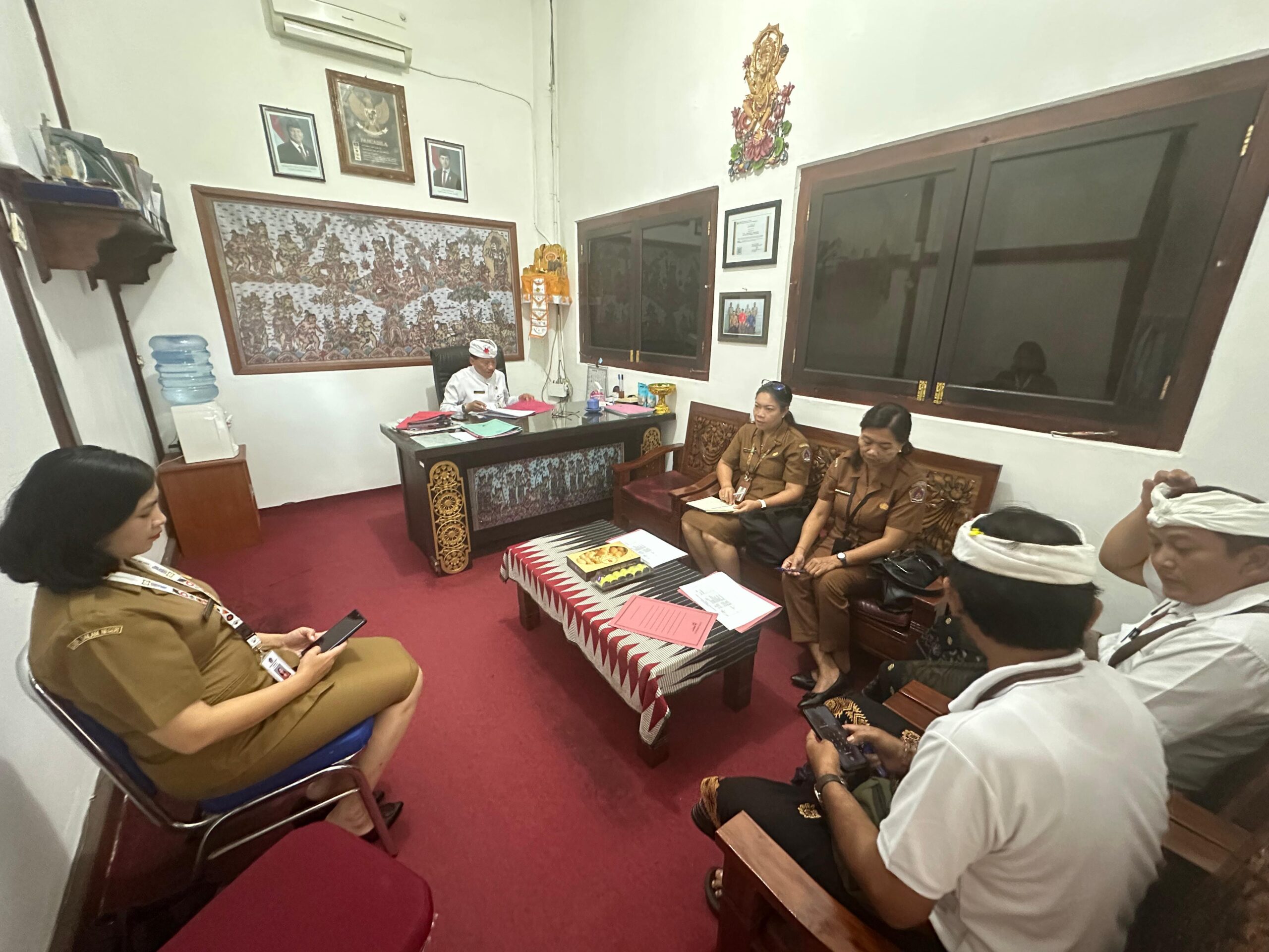 Kepala Dinas Pariwisata Klungkung Rapat dengan Kepala Dinas Kebudayaan Bahas Tiga Festival Unggulan