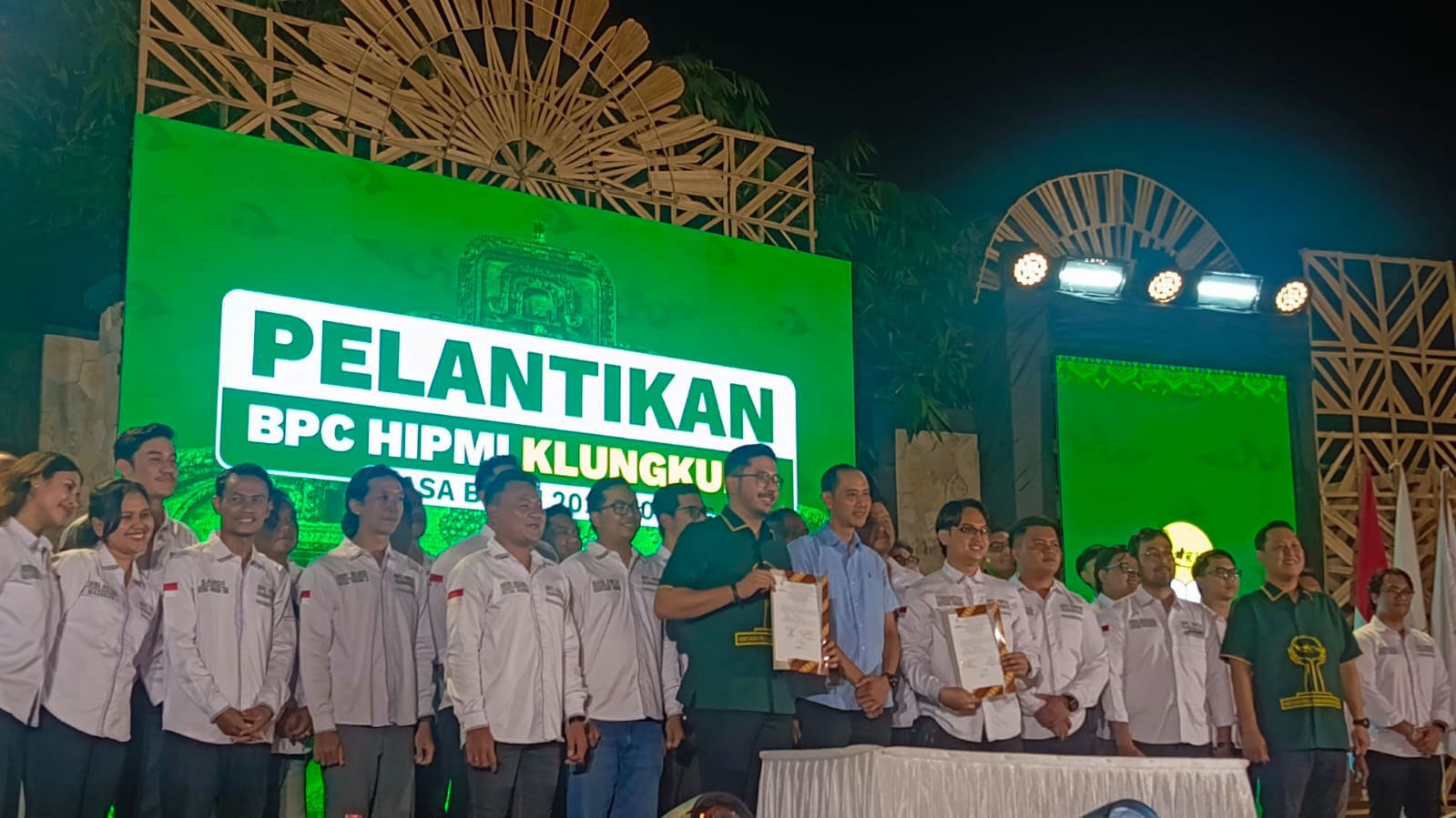 Dinas Pariwisata Klungkung Hadiri Pelantikan BPC HIPMI Klungkung Masa Bakti 2025–2028