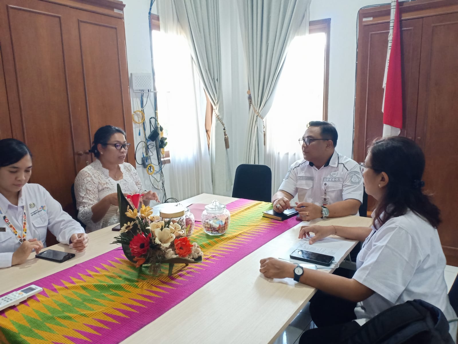 Kepala Dinas Pariwisata Audensi Bersama Sekda Bahas Persiapan Nusa Penida Festival dan Festival Budaya Kerajaan Klungkung