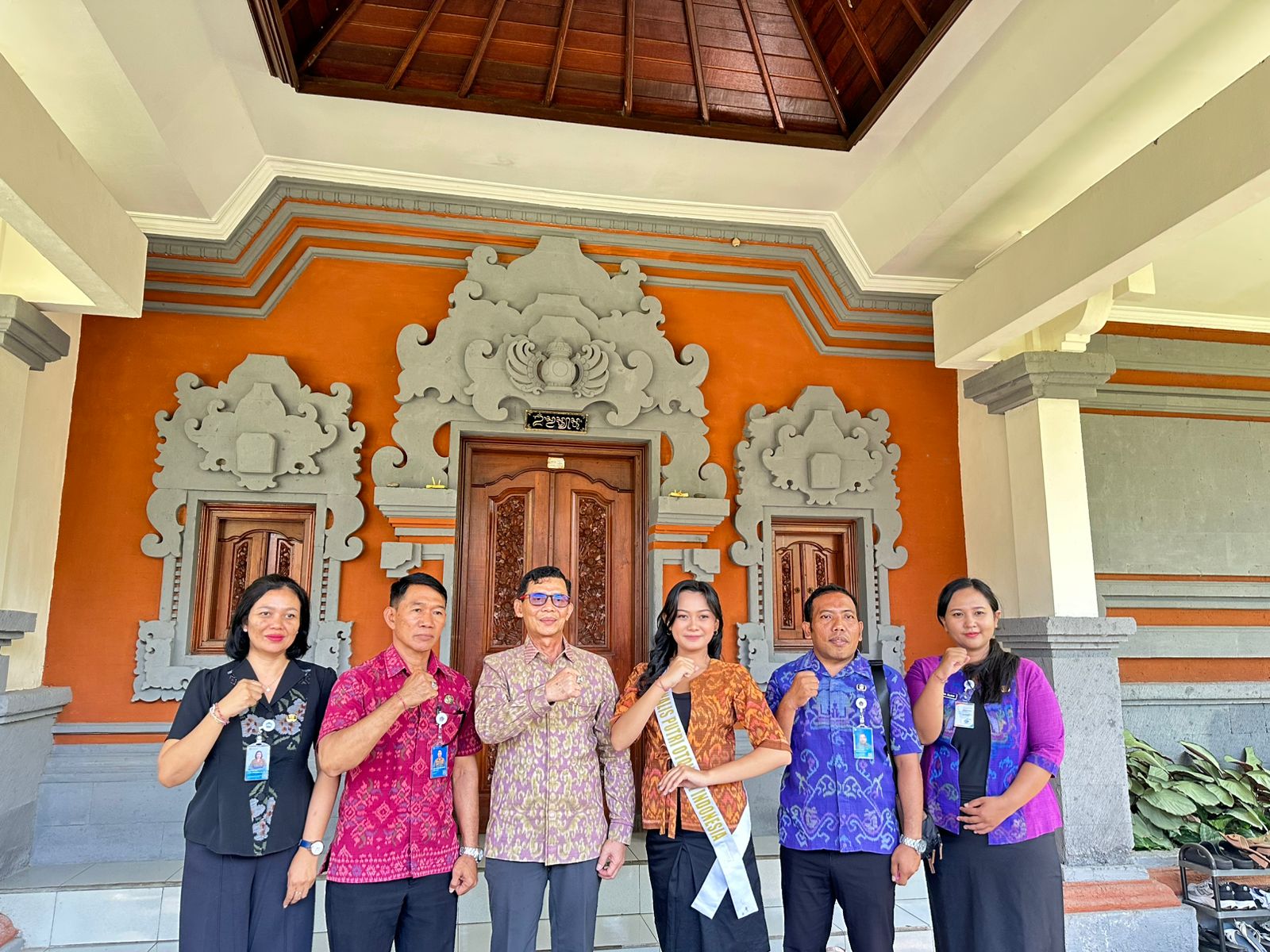 Finalis Putri Otonomi Indonesia 2026 Perwakilan Klungkung melaksanakan Audiensi dengan Bupati Jelang Grand Final di Deli Serdang